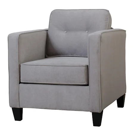 Chair with Casual Contemporary Style